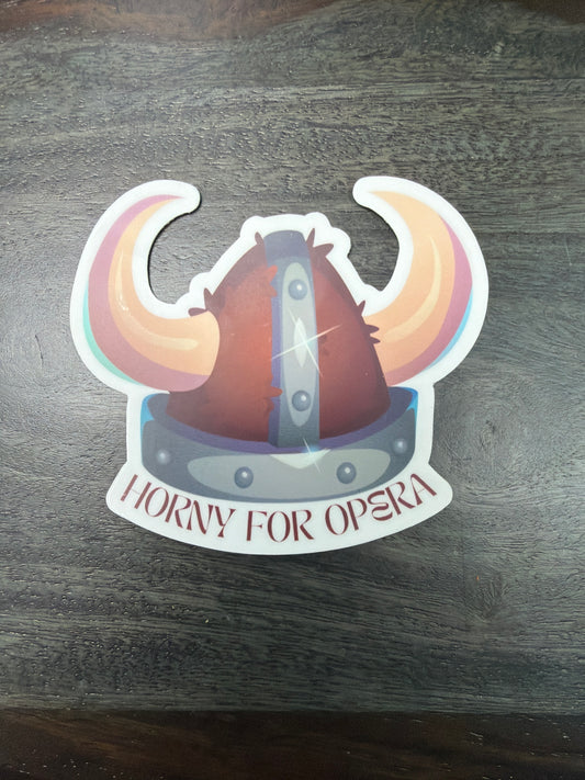 Sticker: Horny For Opera