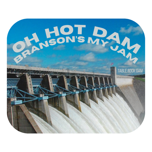 Oh Hot Dam Sticker