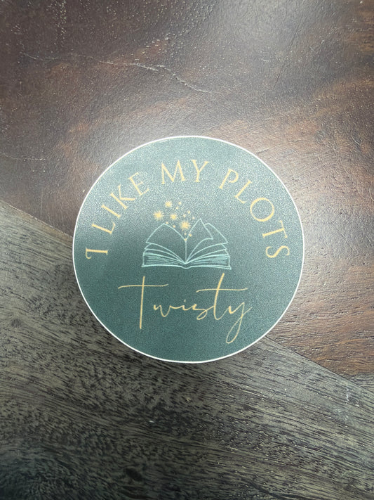 Sticker: Twisty Plots