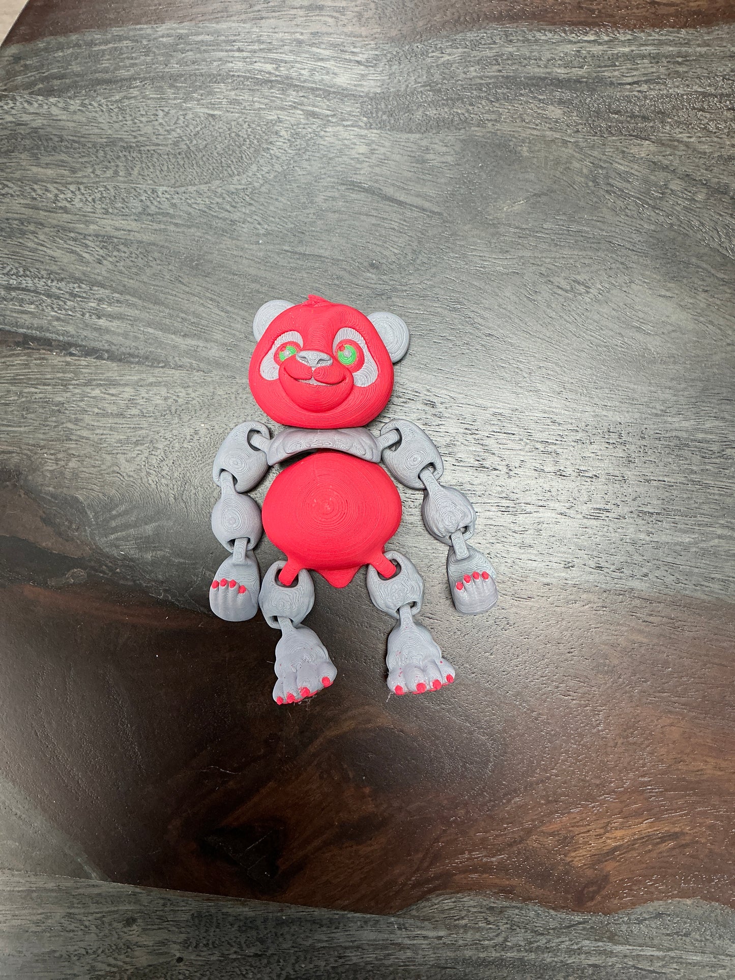 3-D Printed Hanging Panda