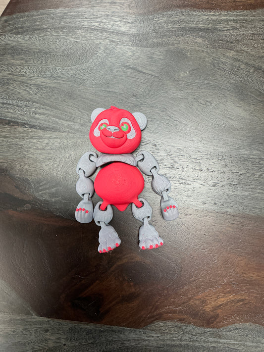 3-D Printed Hanging Panda