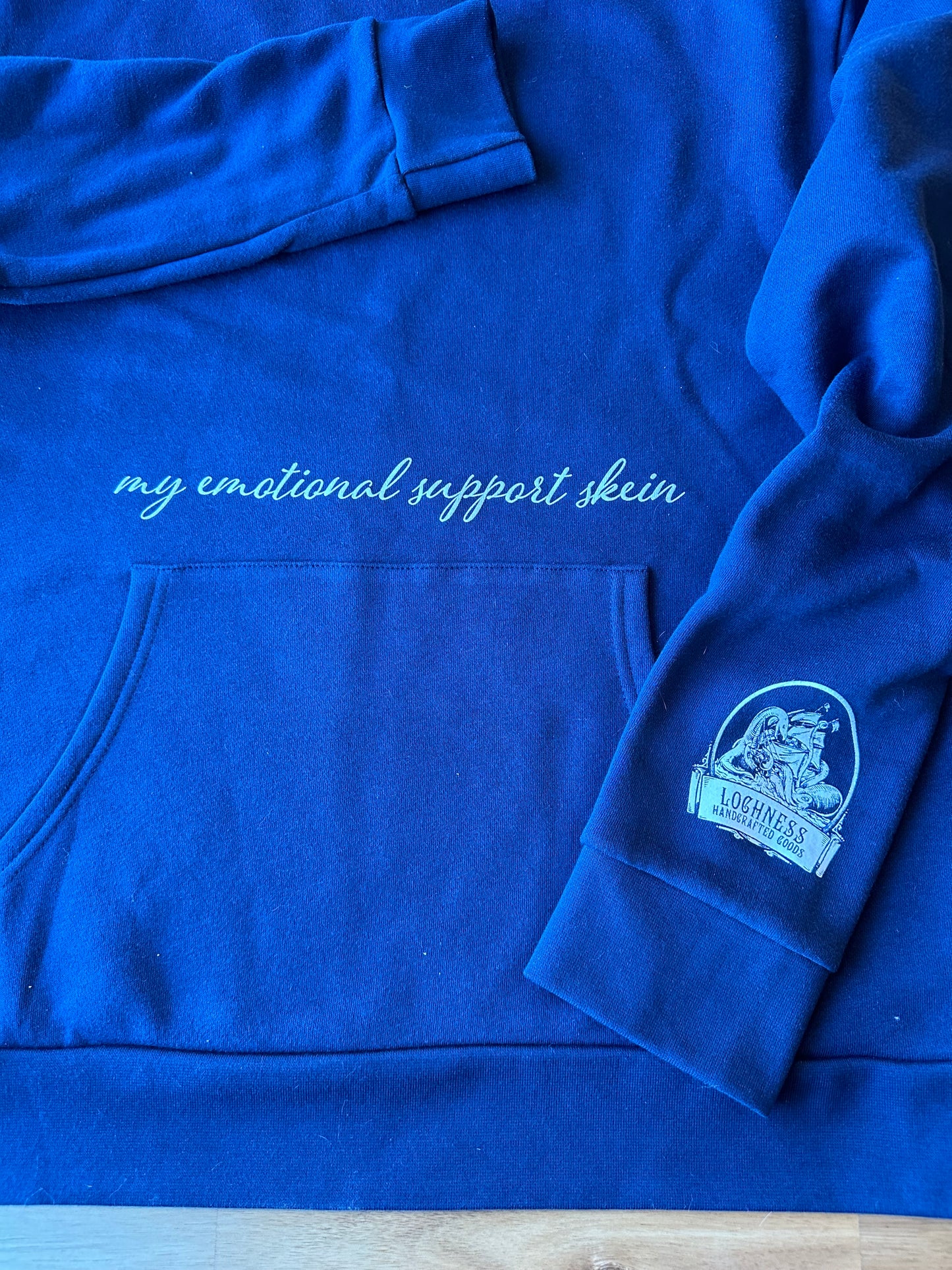 My Emotional Support Skein Sweatshirt WITH Random Skein