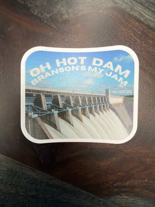 Sticker: Oh Hot Dam