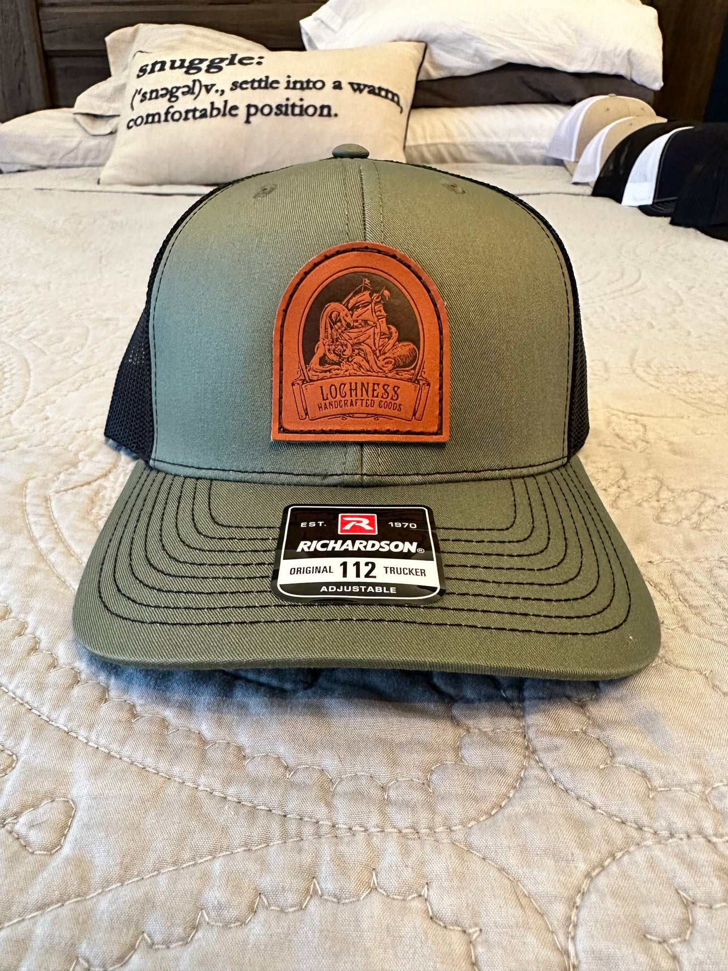 Trucker Hat with Monster Logo