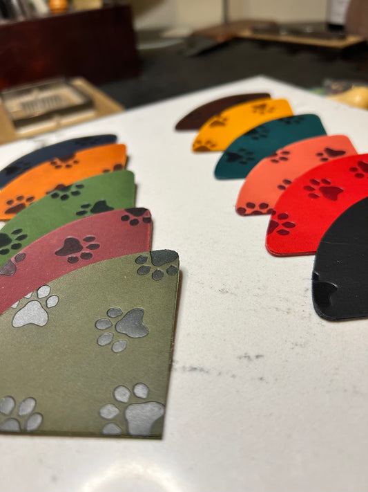 Leather Corner Bookmark