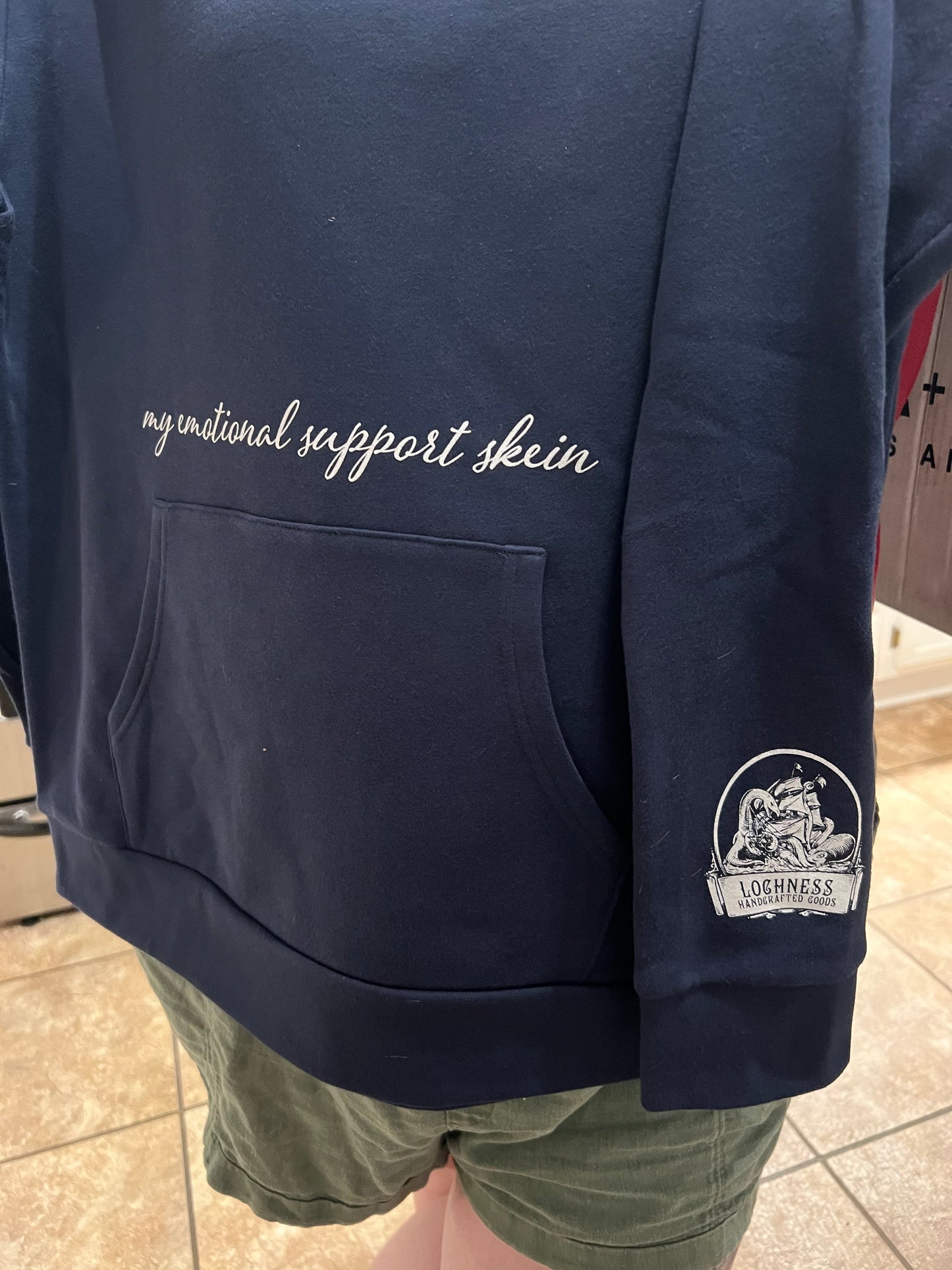 My Emotional Support Skein Sweatshirt WITH Random Skein