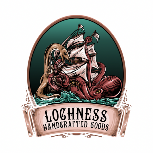 Lochness Monster Logo Sticker
