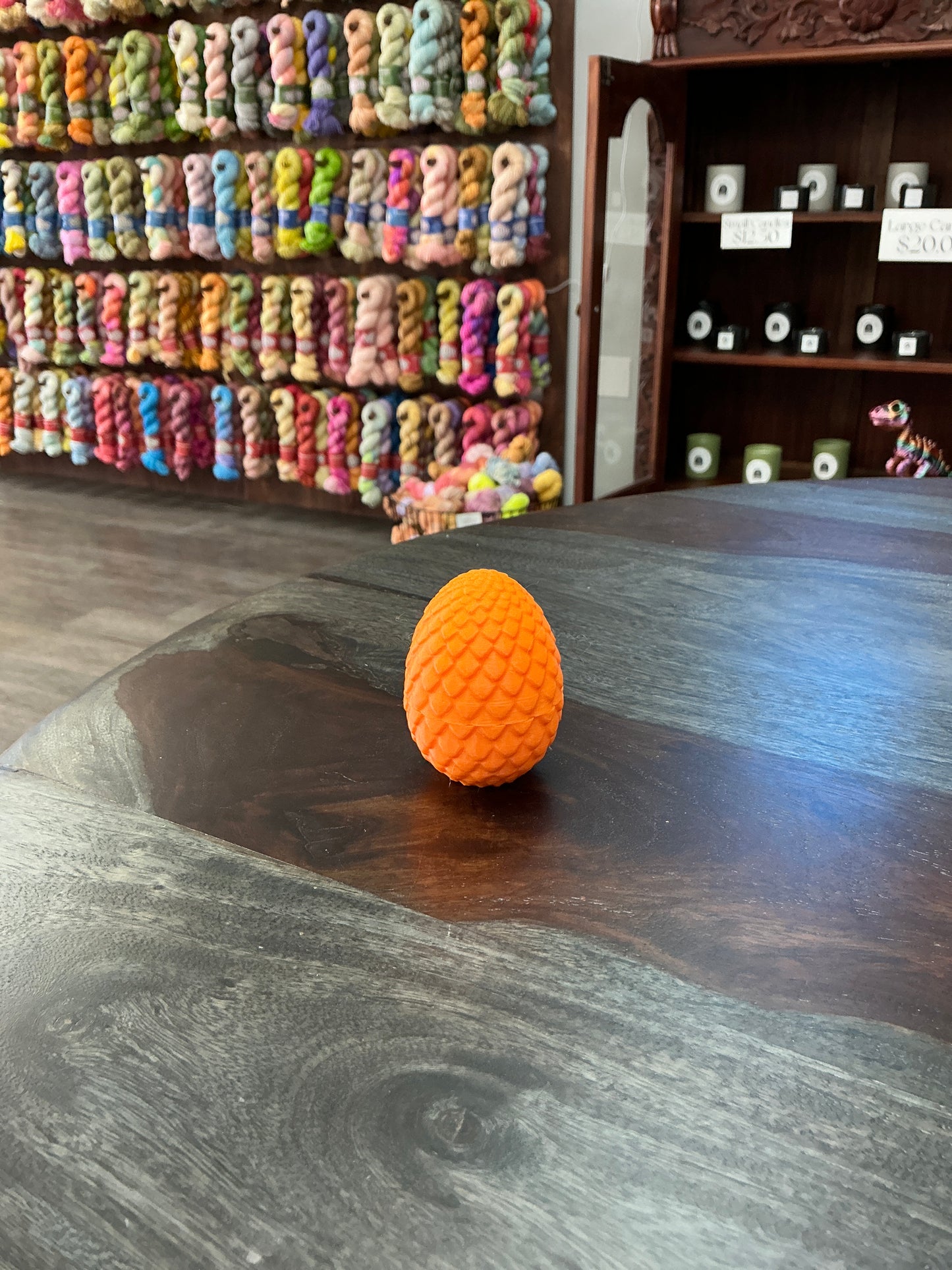 3-D Printed Dragon Hatchling with Dragon Egg