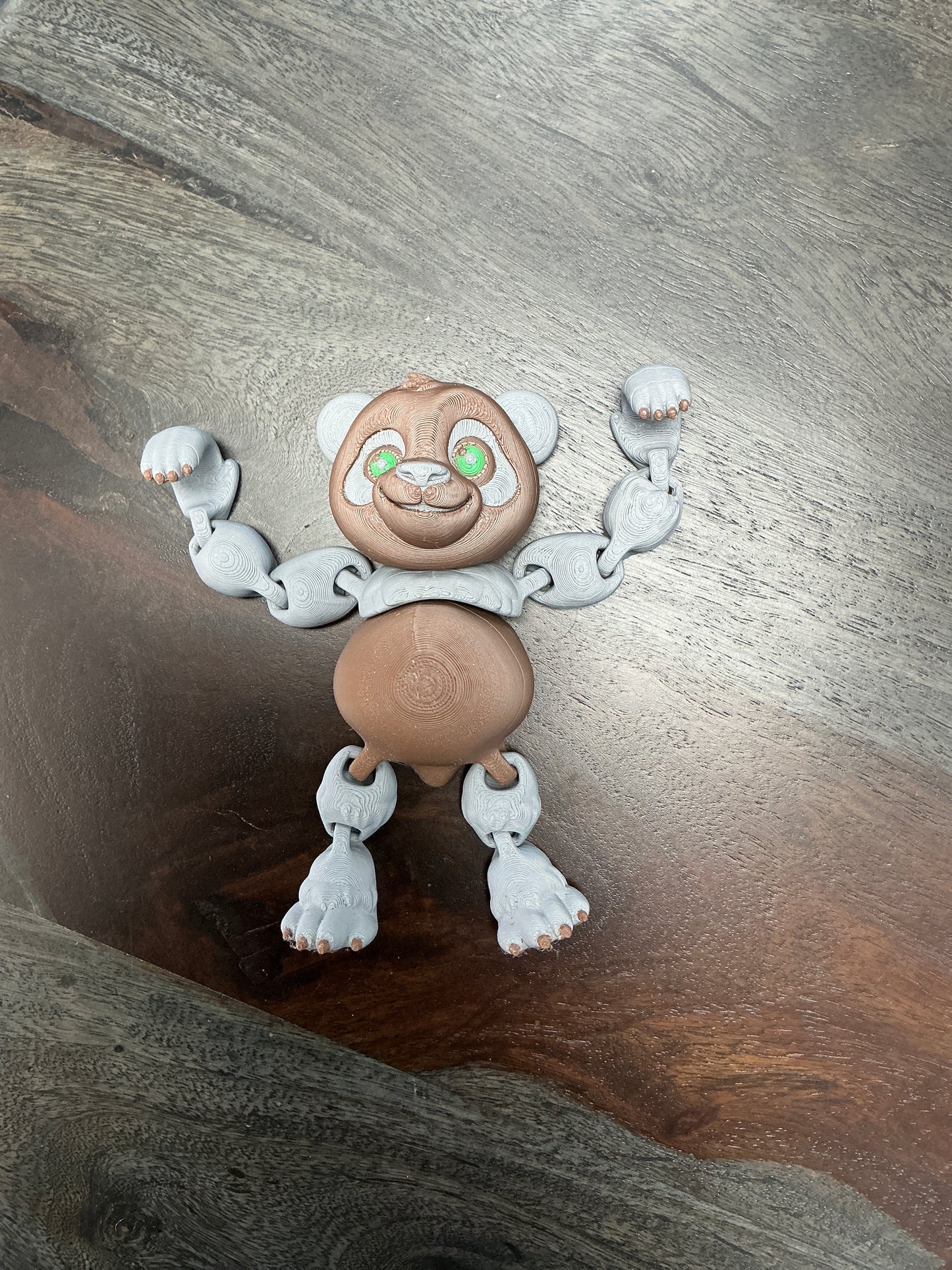 3-D Printed Hanging Panda