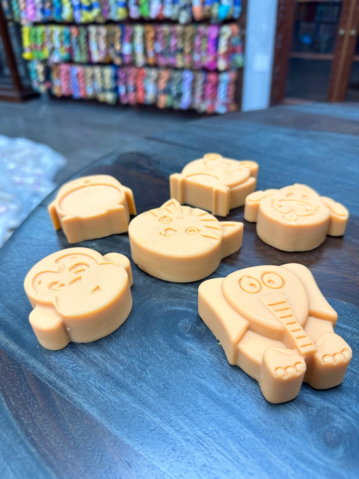 Orange Soda Animal Shaped Bar Soap