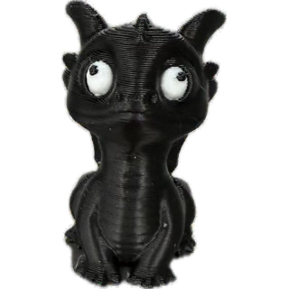 3-D Printed Durpy Dragon (no egg, all durp)