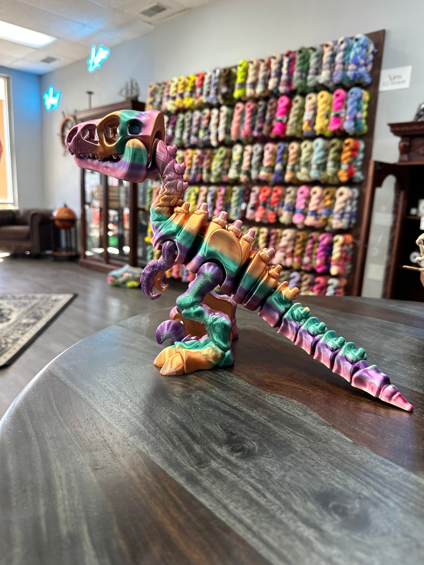 3-D Printed Randy The Raptor