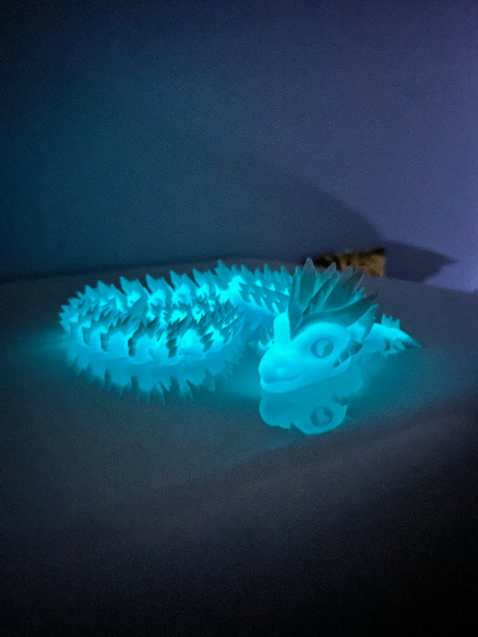 Glow-In-The-Dark Crystal Dragon