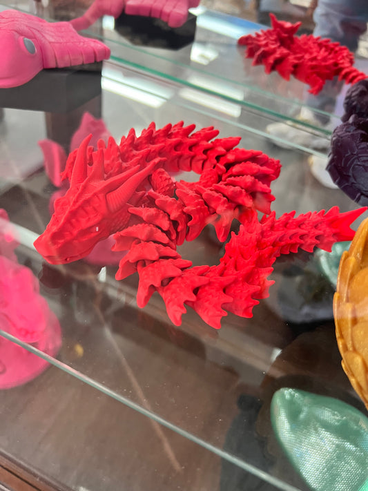3-D Printed Dragon