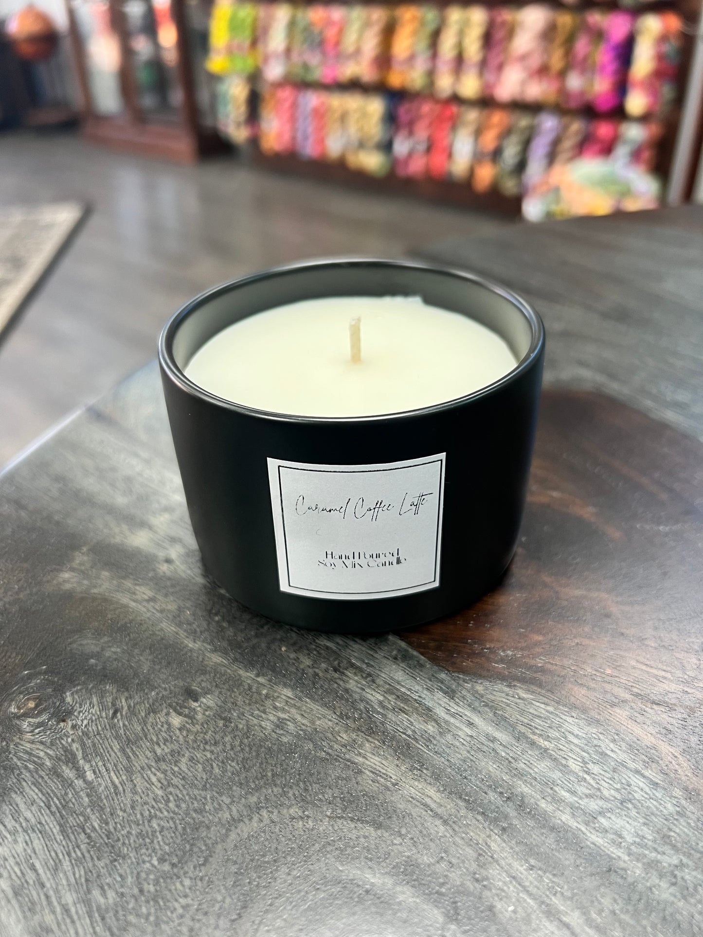 Caramel Coffee Latte Candle