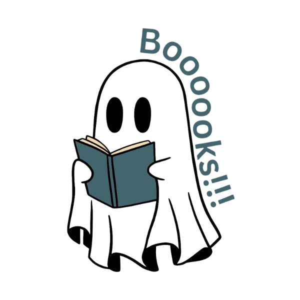 Book Ghost Sticker