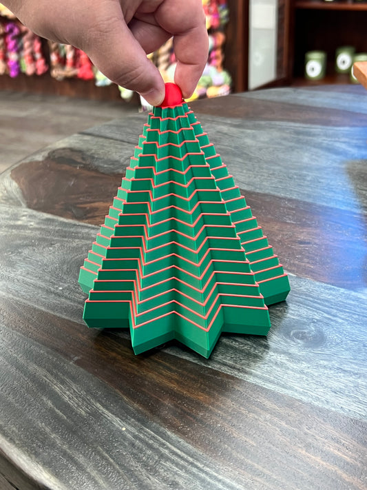 3-D Printed Collapsing Christmas Tree