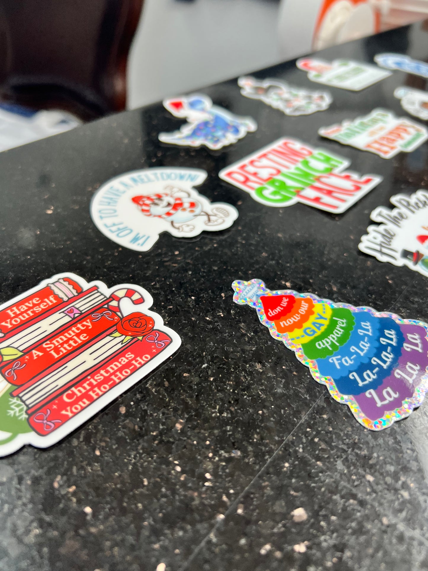 “Holi-Yay” He Sees You Sticker