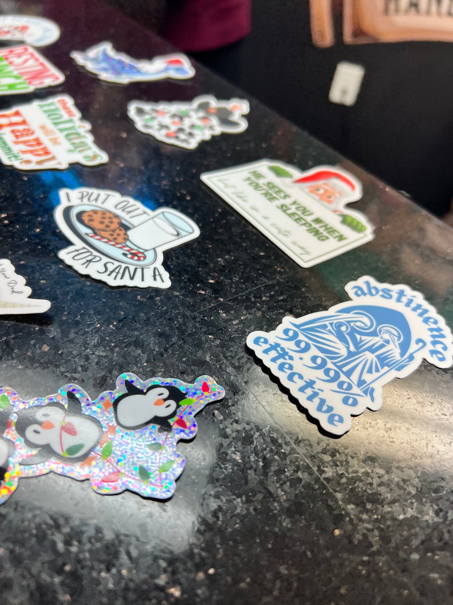 “Holi-Yay” He Sees You Sticker