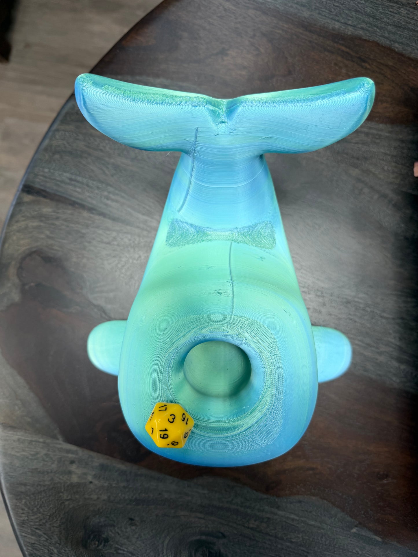 Dice Tower: Blue-Green Shift Whale