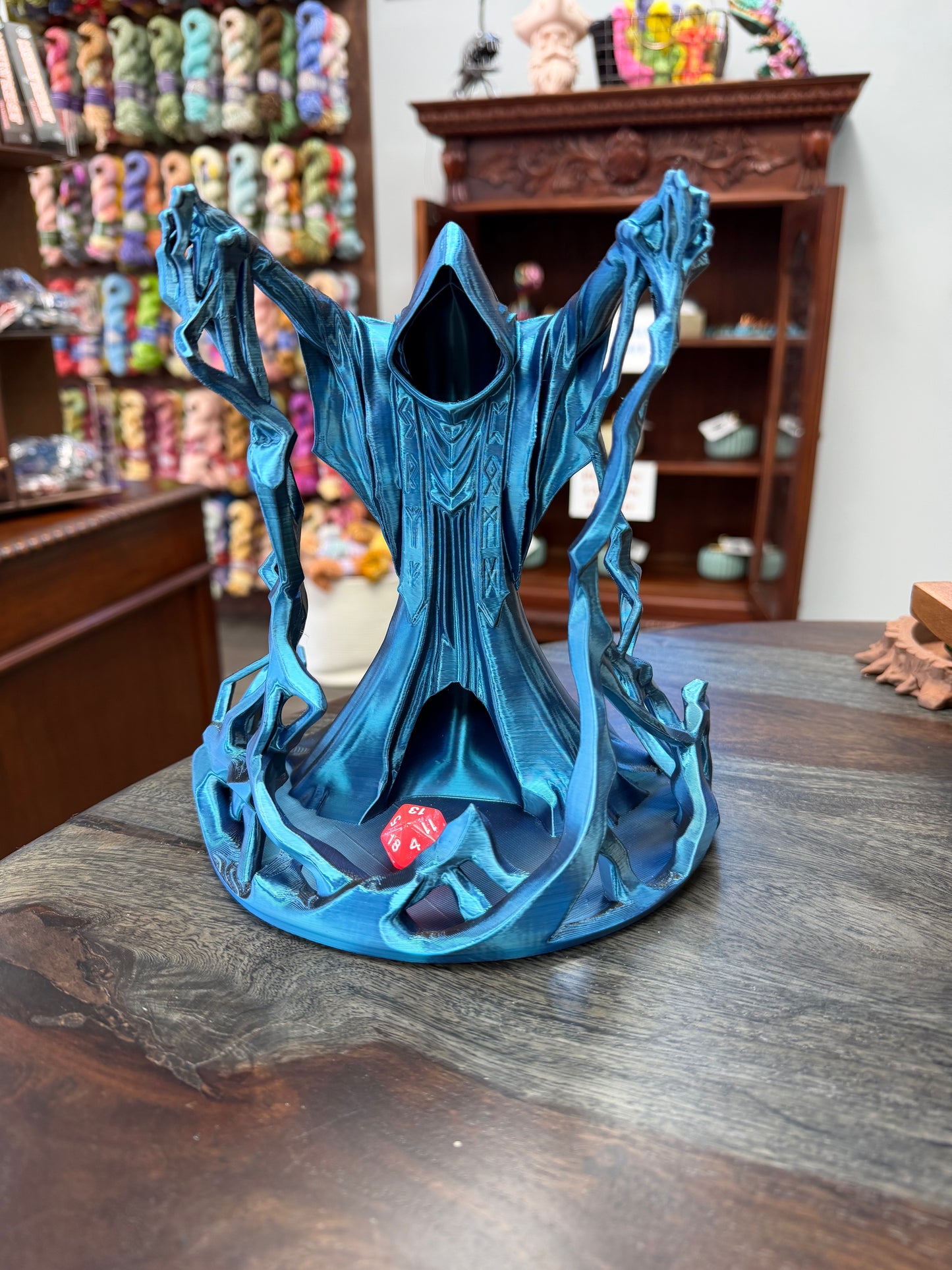 Dice Tower: Grim Reaper in Blue-Black Shift