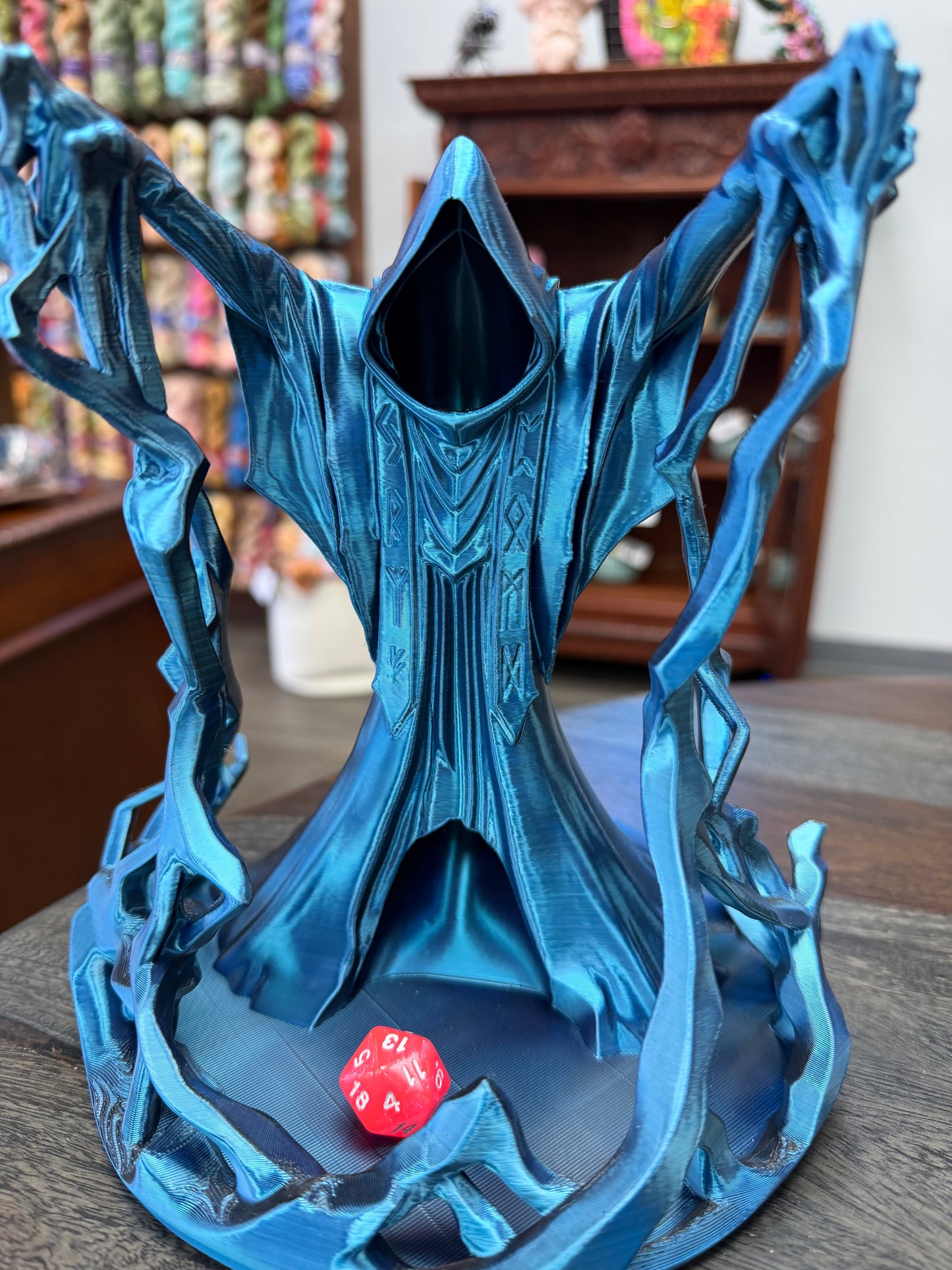 Dice Tower: Grim Reaper in Blue-Black Shift