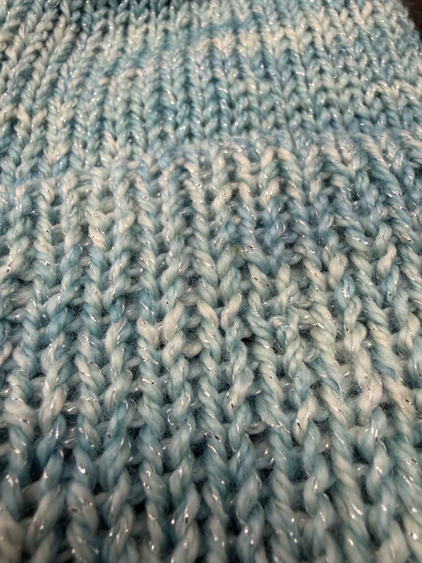 Beanie: Ice Blue Shimmer