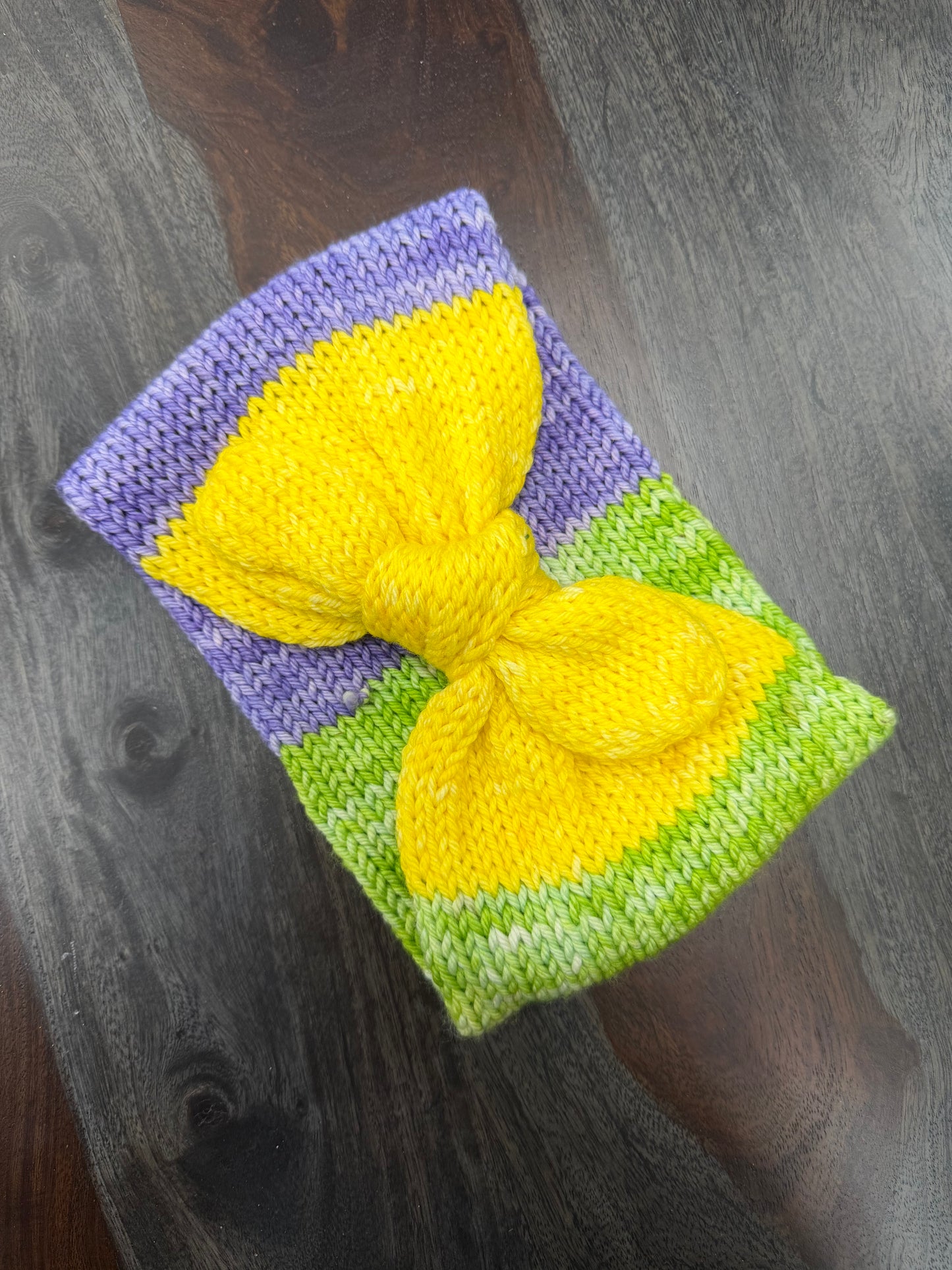 Earwarmer: Bon Temps Yellow Bow