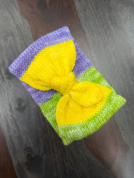 Earwarmer: Bon Temps Yellow Bow