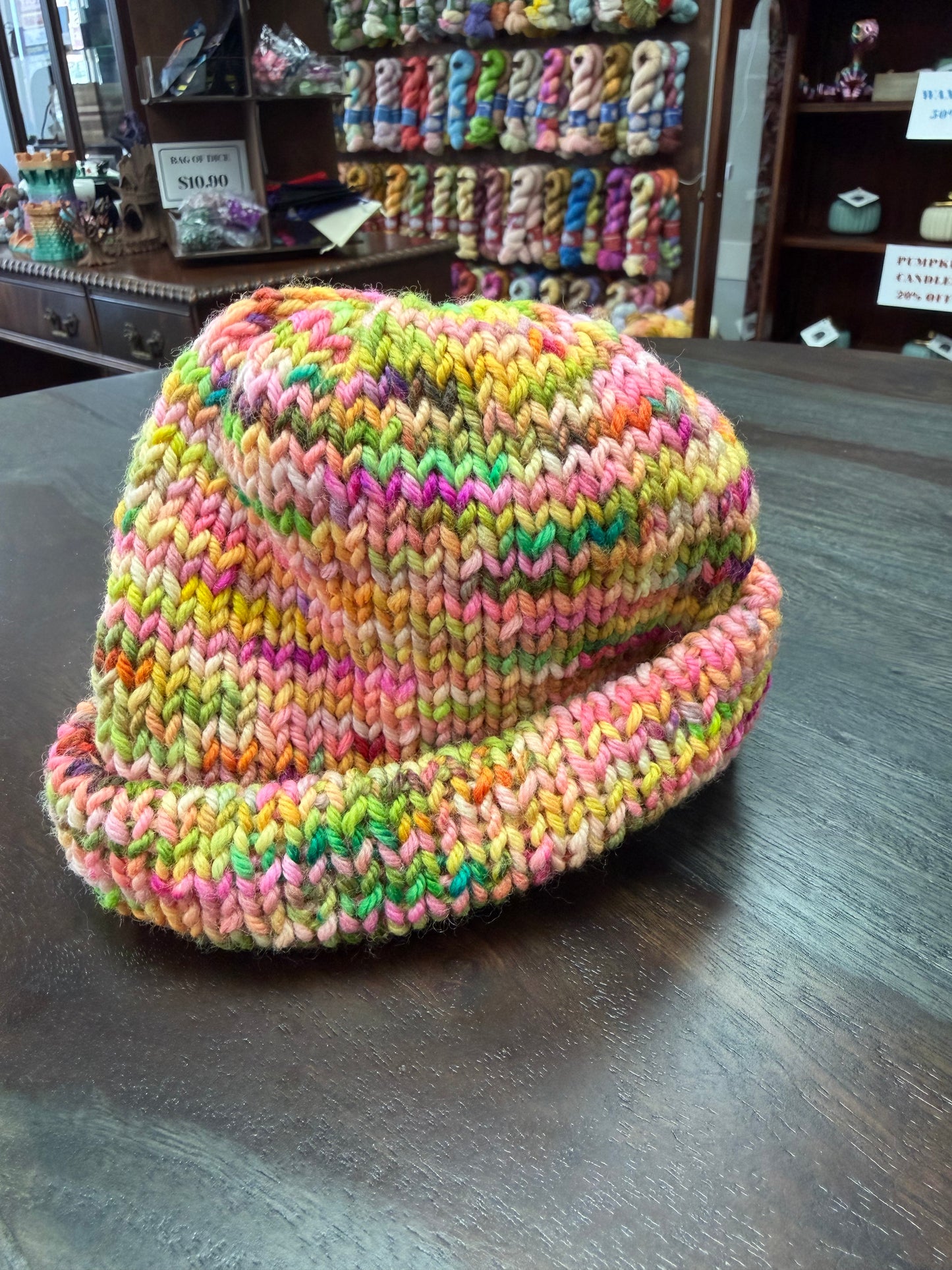 Baby Beanie: Rainbow Ridges