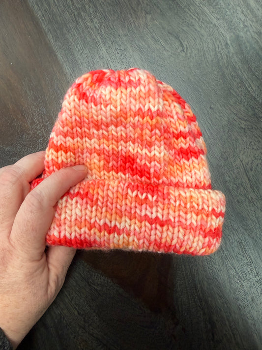 Baby Beanie: Orange Dreamsicle