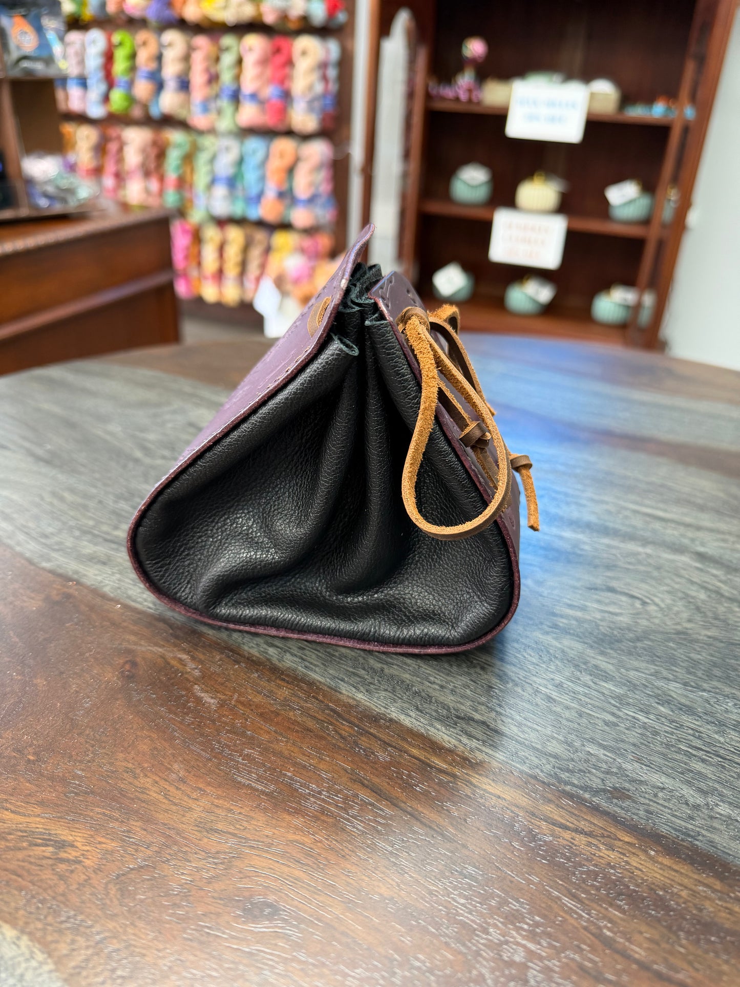 Leather Dice Bag - The Matron