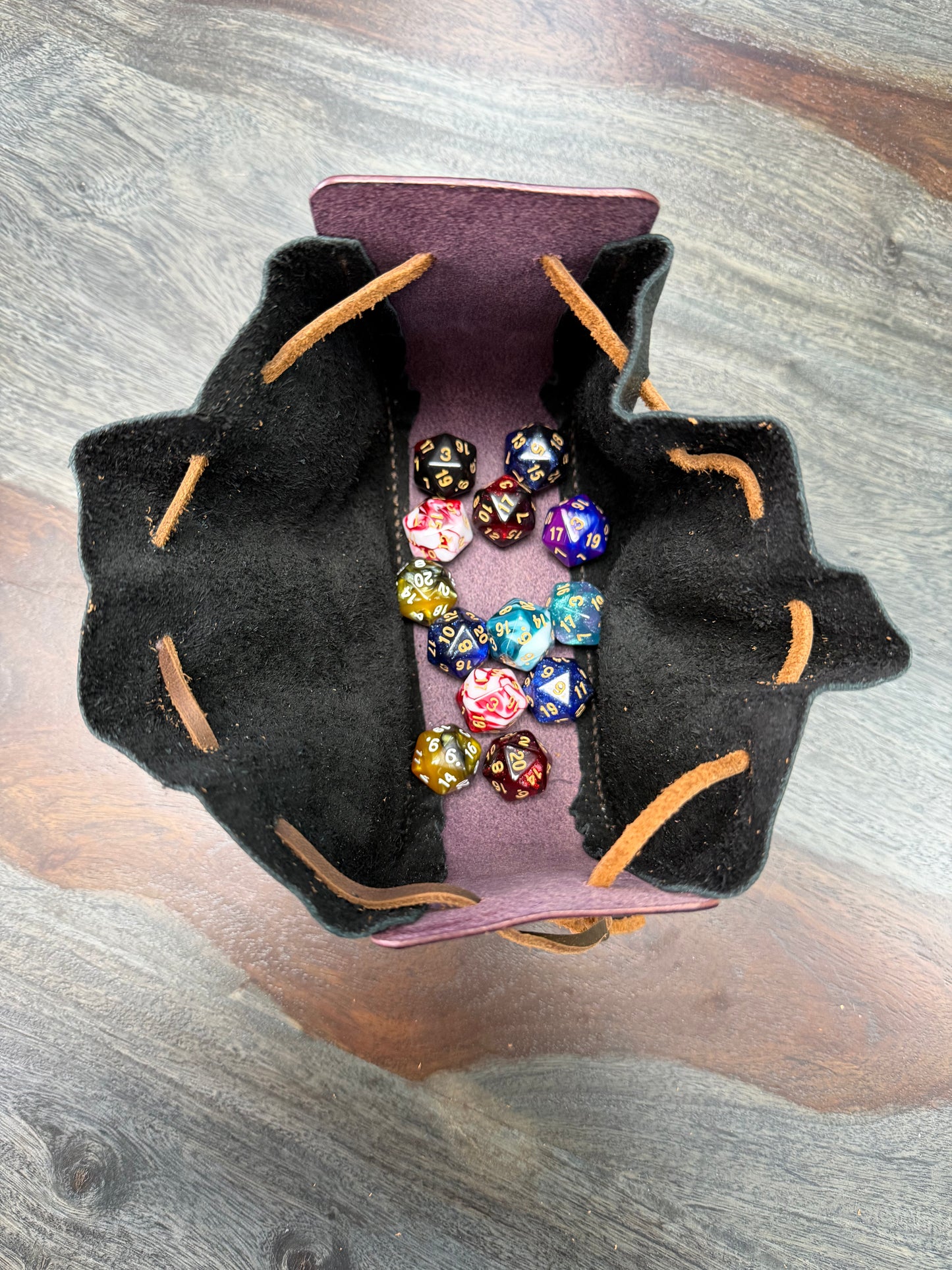Leather Dice Bag - The Matron