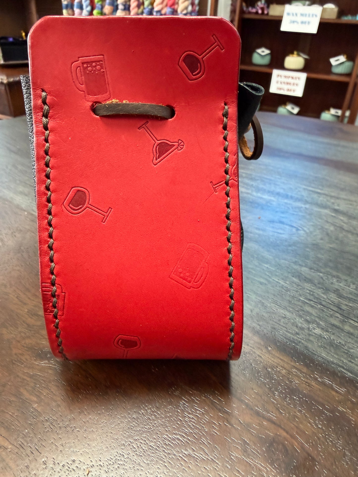 Leather Dice Bag - The Tavern