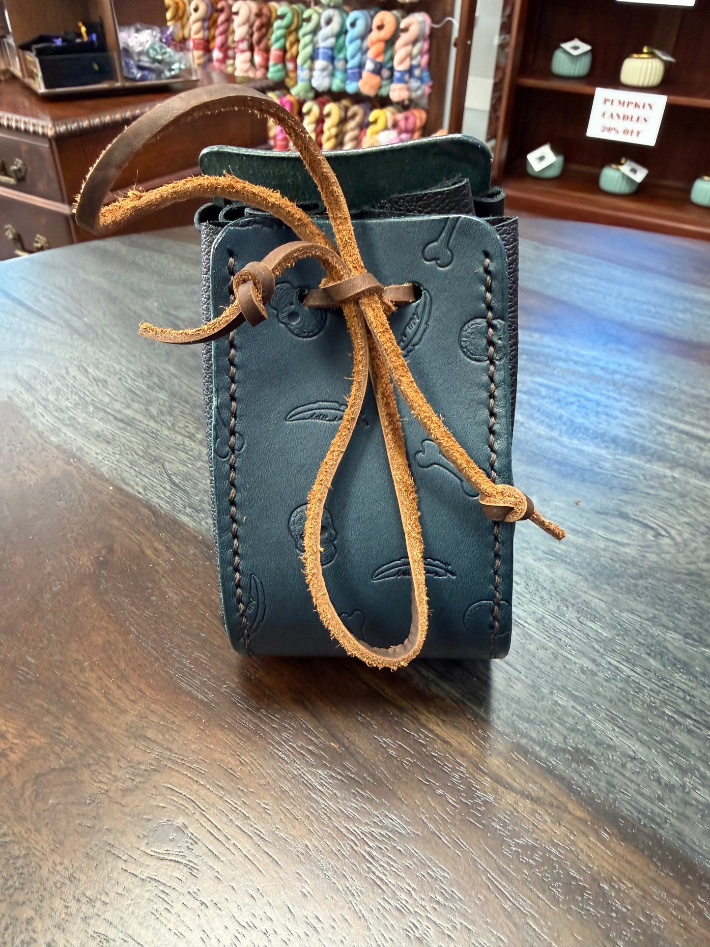 Leather Dice Bag - The Matron