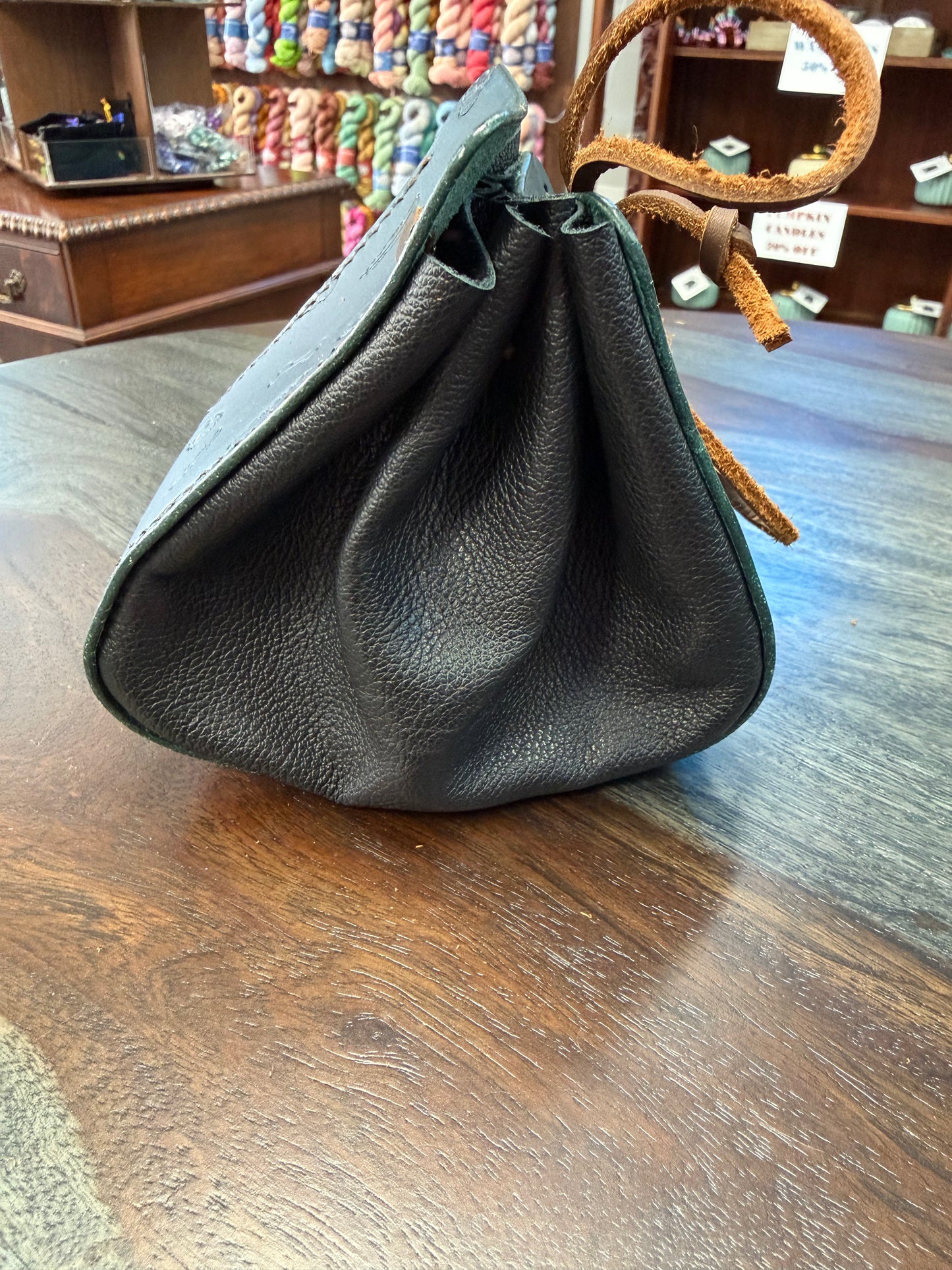 Leather Dice Bag - The Matron