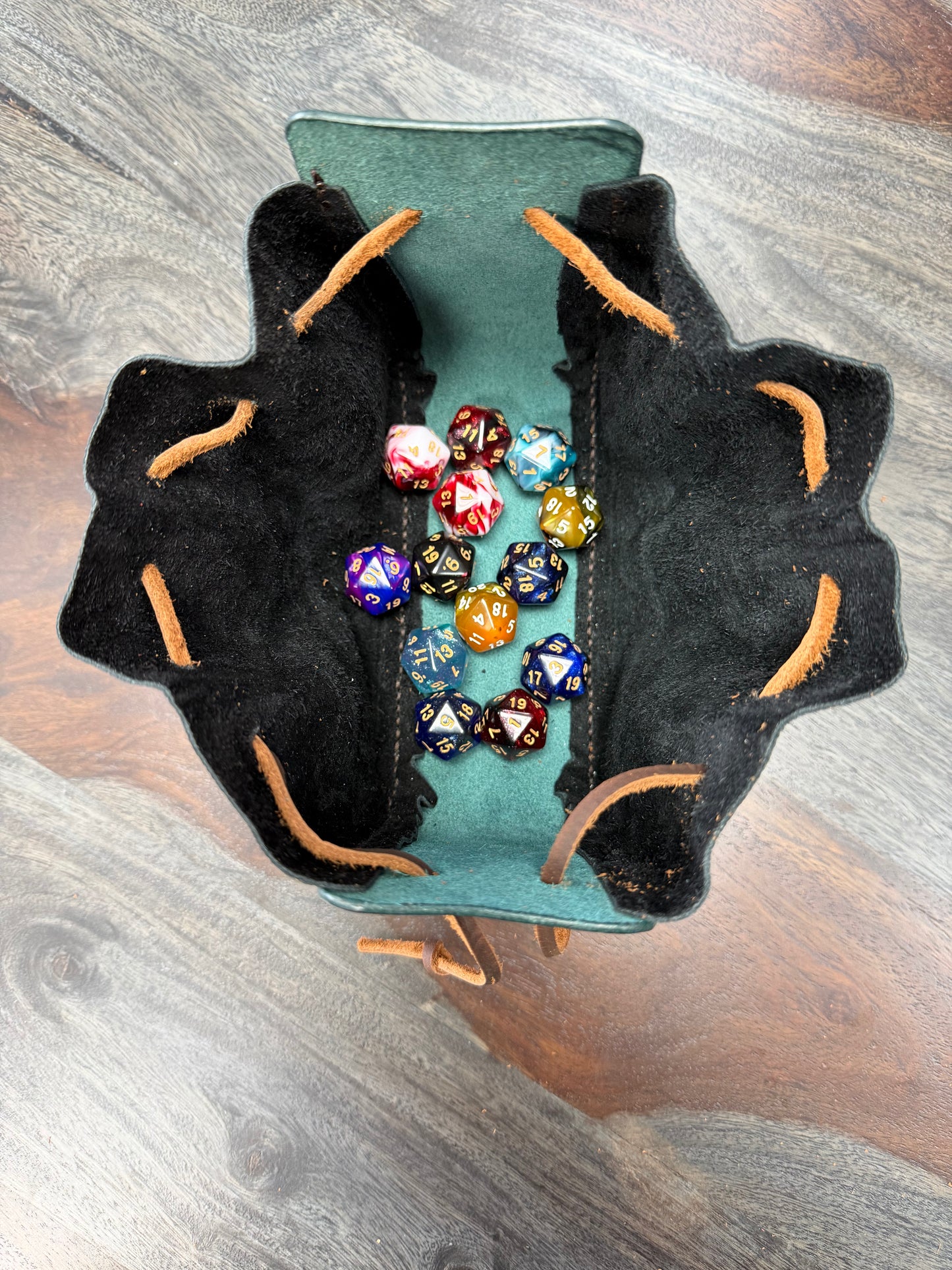 Leather Dice Bag - The Matron