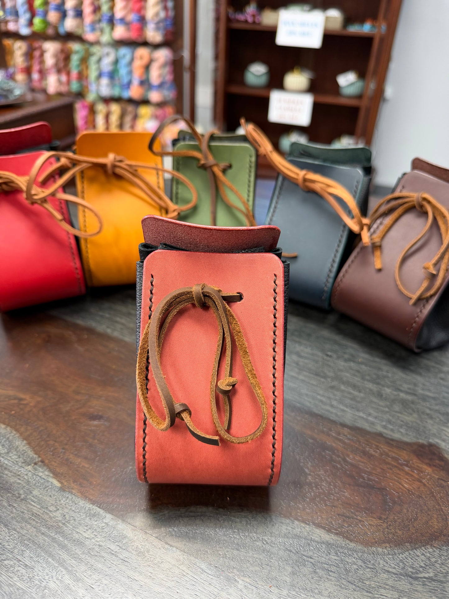 Leather Dice Bag - Bag of Holding