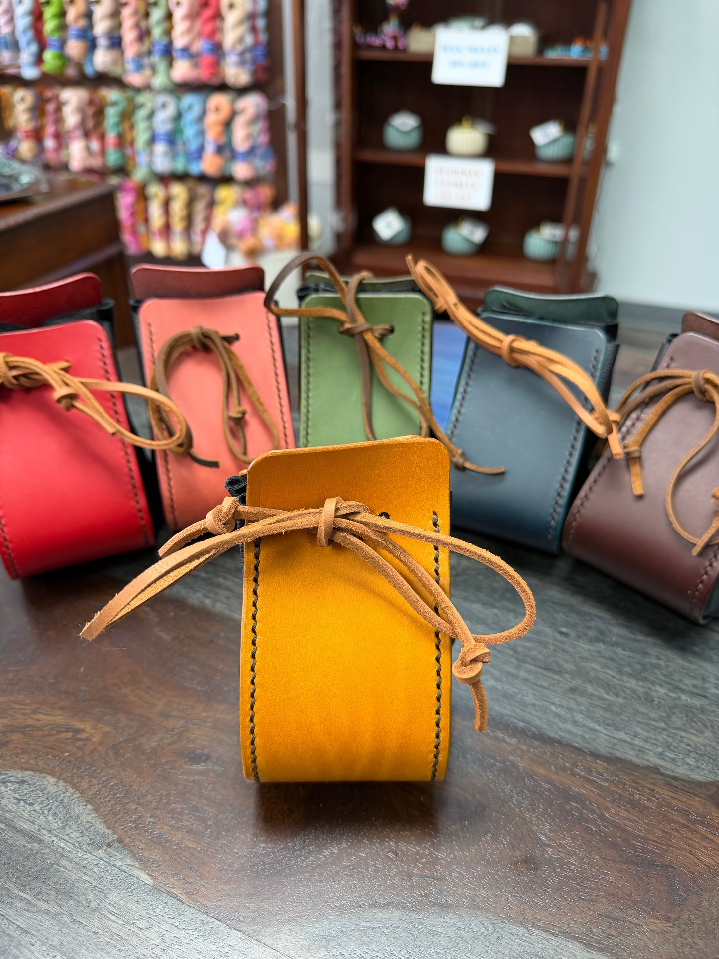Leather Dice Bag - Bag of Holding