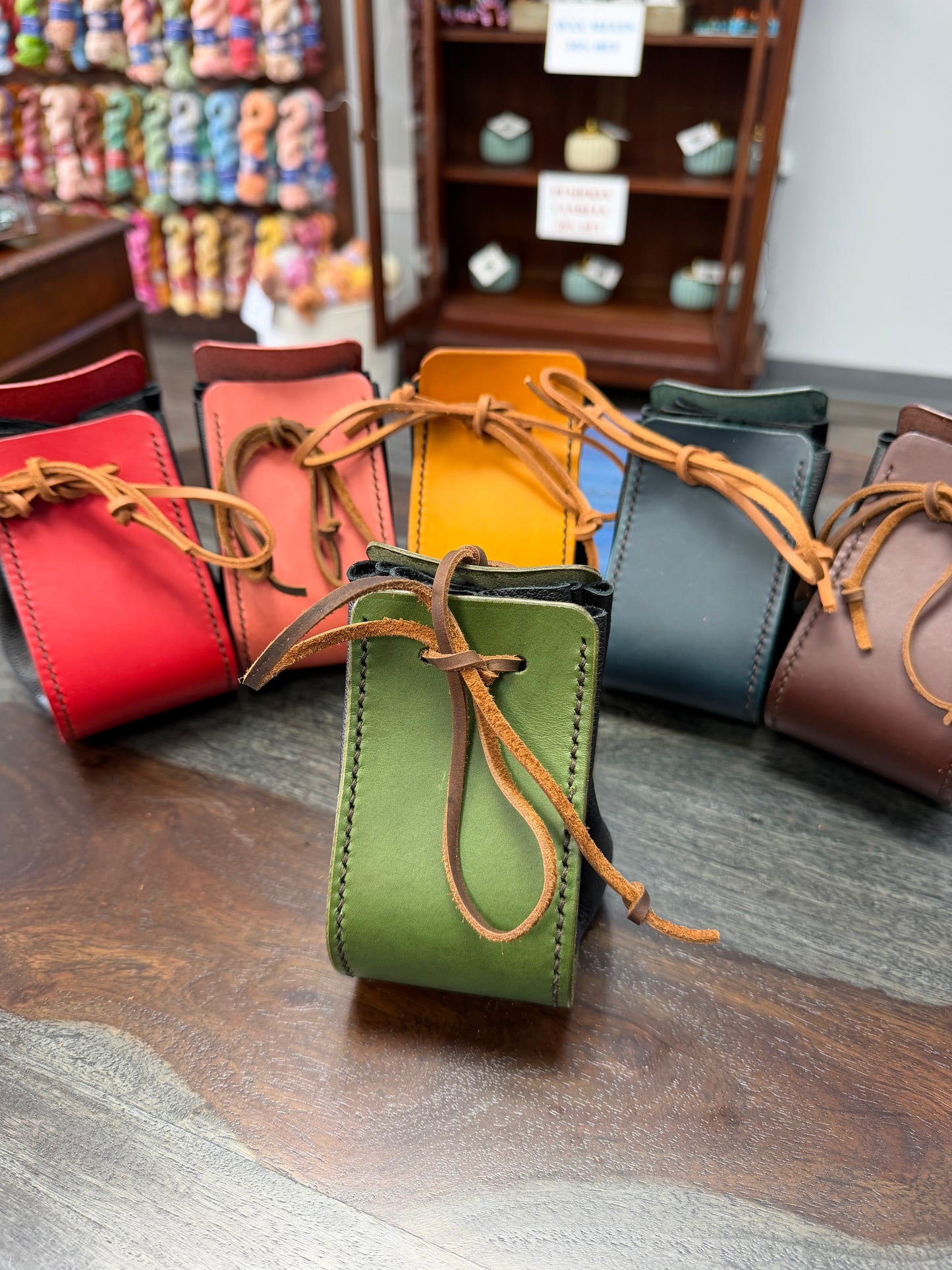 Leather Dice Bag - Bag of Holding