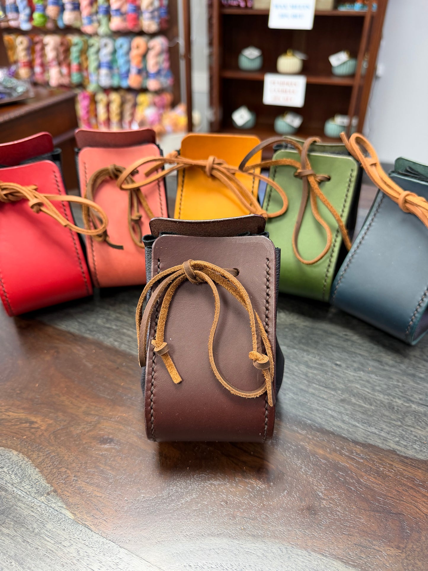 Leather Dice Bag - Bag of Holding