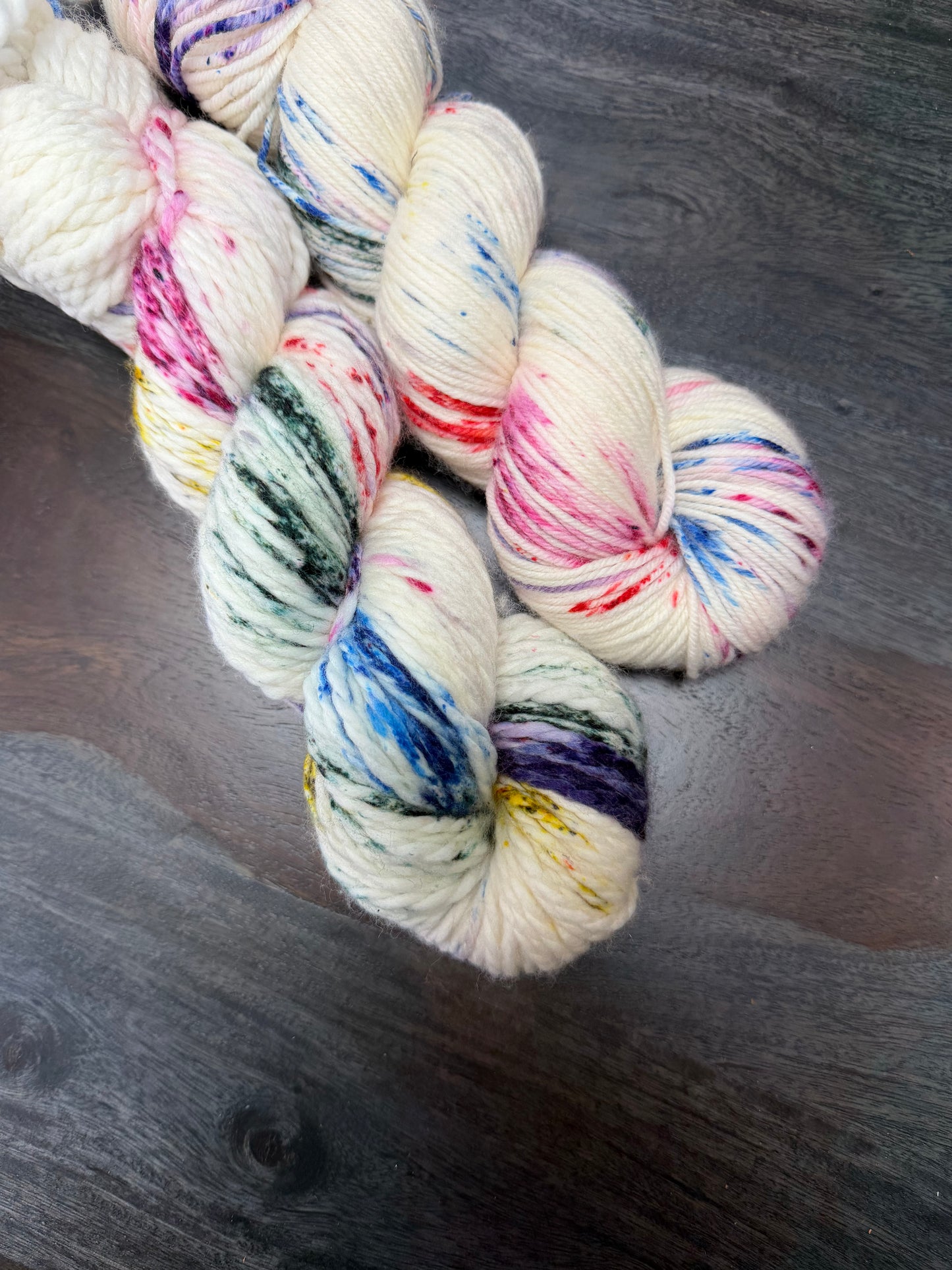 Yarn - Color: Rainbow Speckled