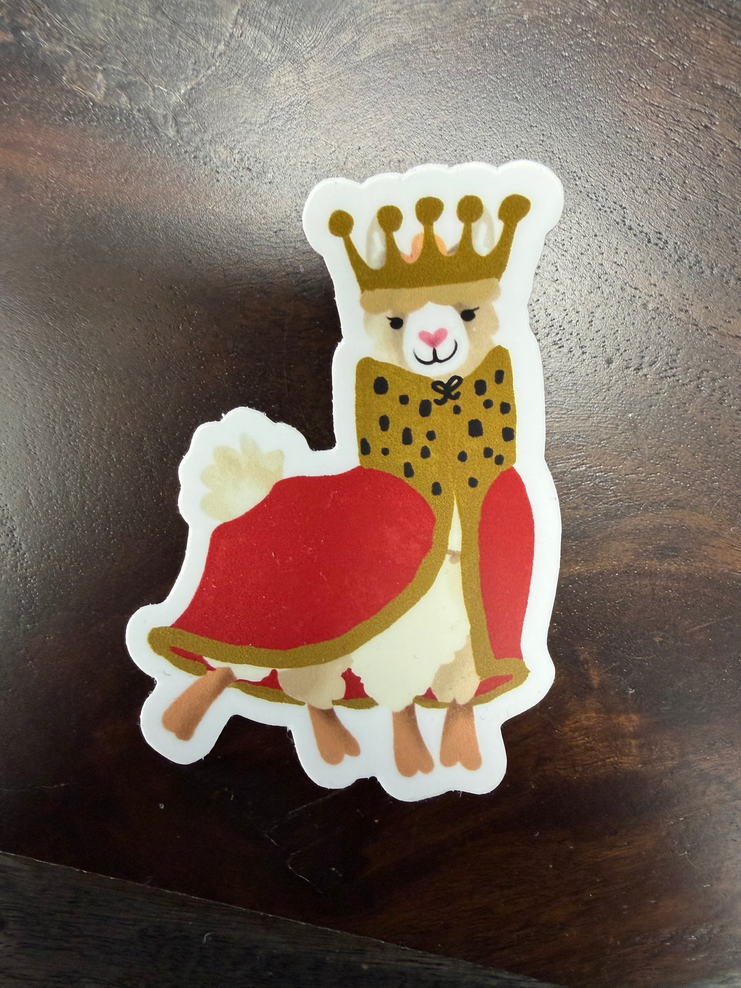 Sticker: Spooky Zoo Llama King