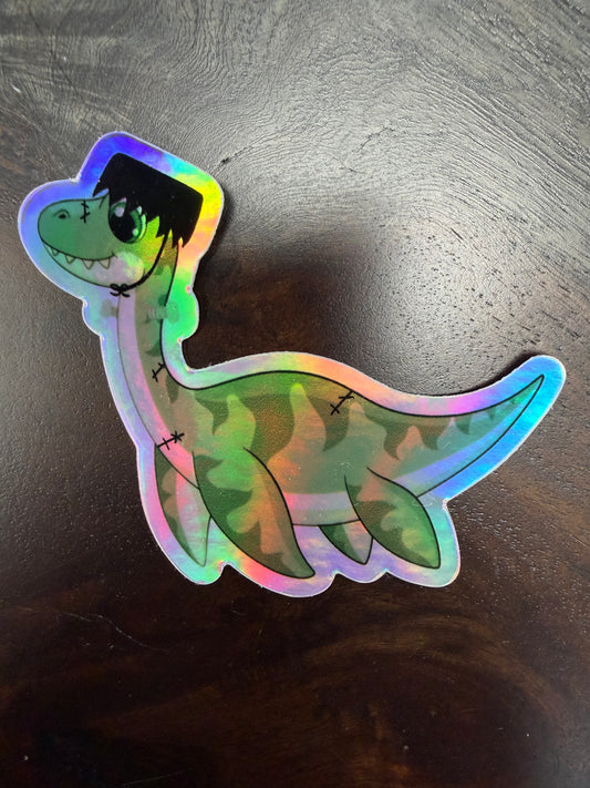 Sticker: Spooky Zoo Lyle Frankenstein