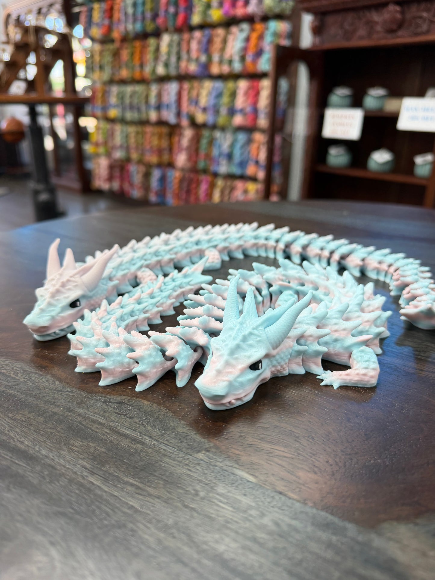 3-D Pride: Trans Pride Dragon