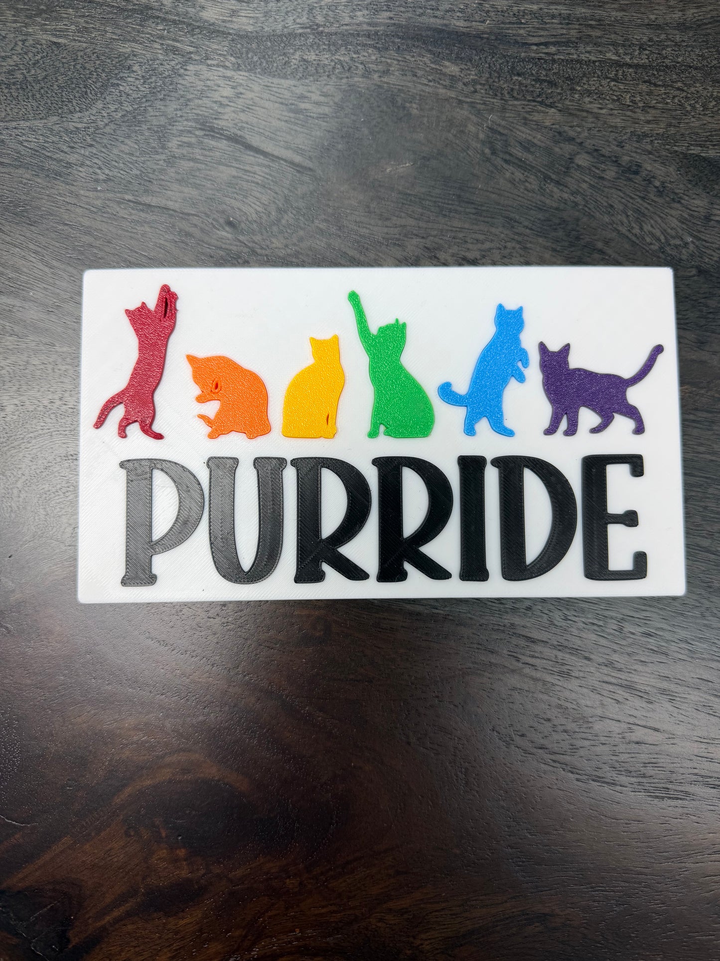 3-D Pride: Purride Sign