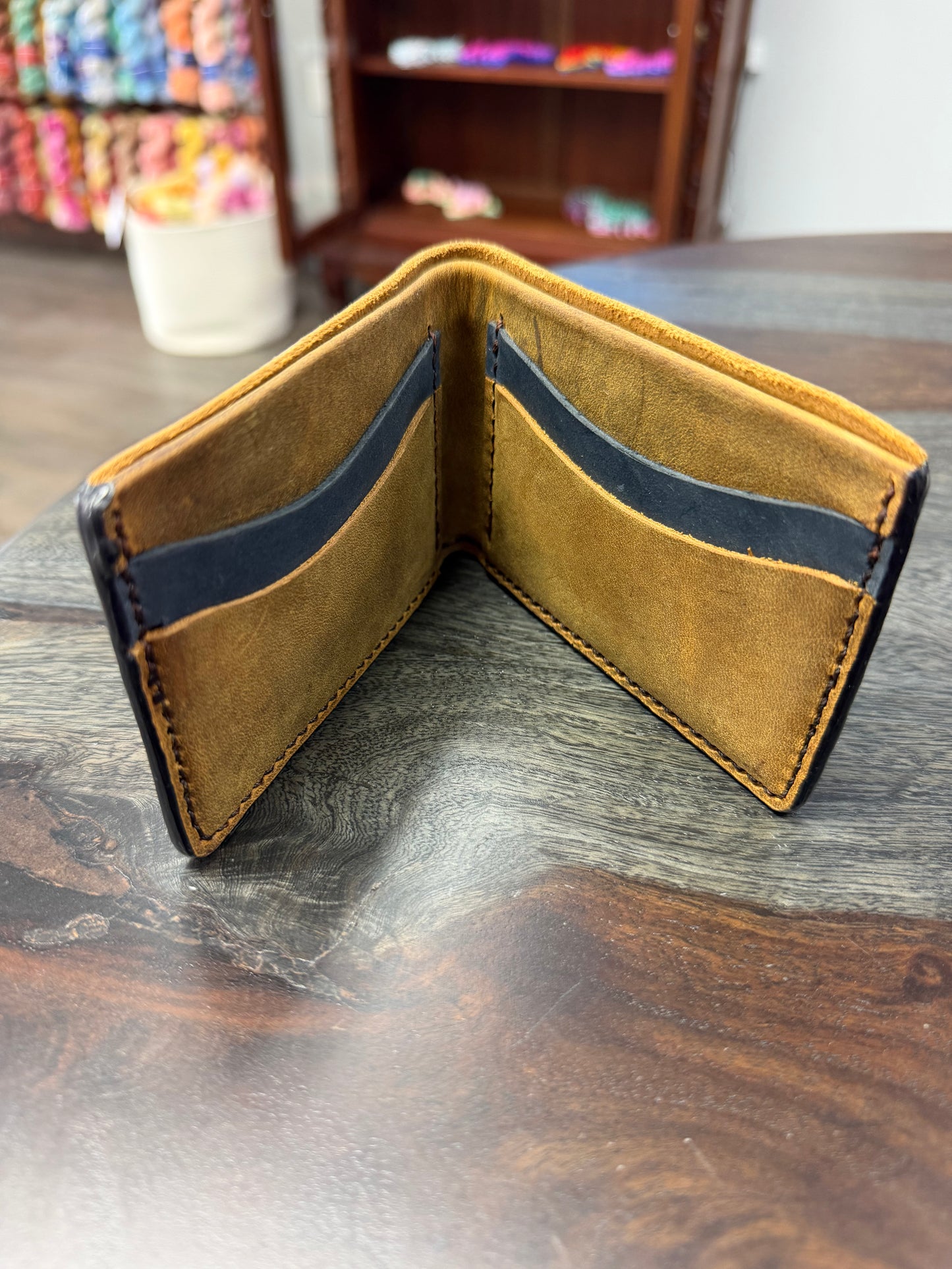 Leather Wallet: Kronk 4-Pocket Style