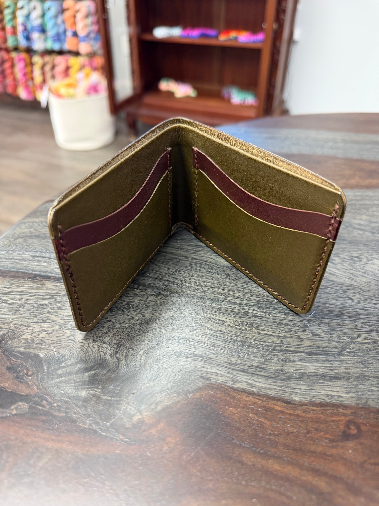 Leather Wallet: Kronk 4-Pocket Style