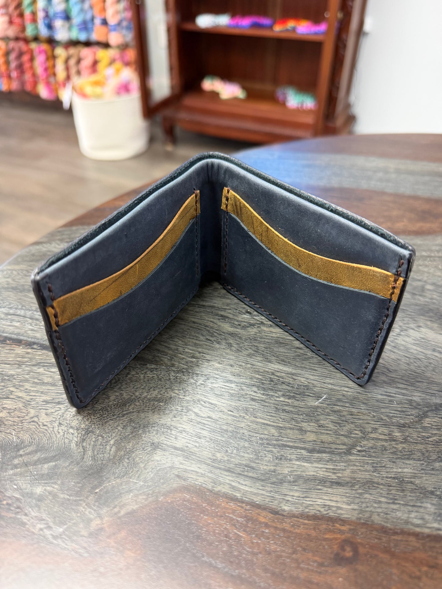 Leather Wallet: Kronk 4-Pocket Style