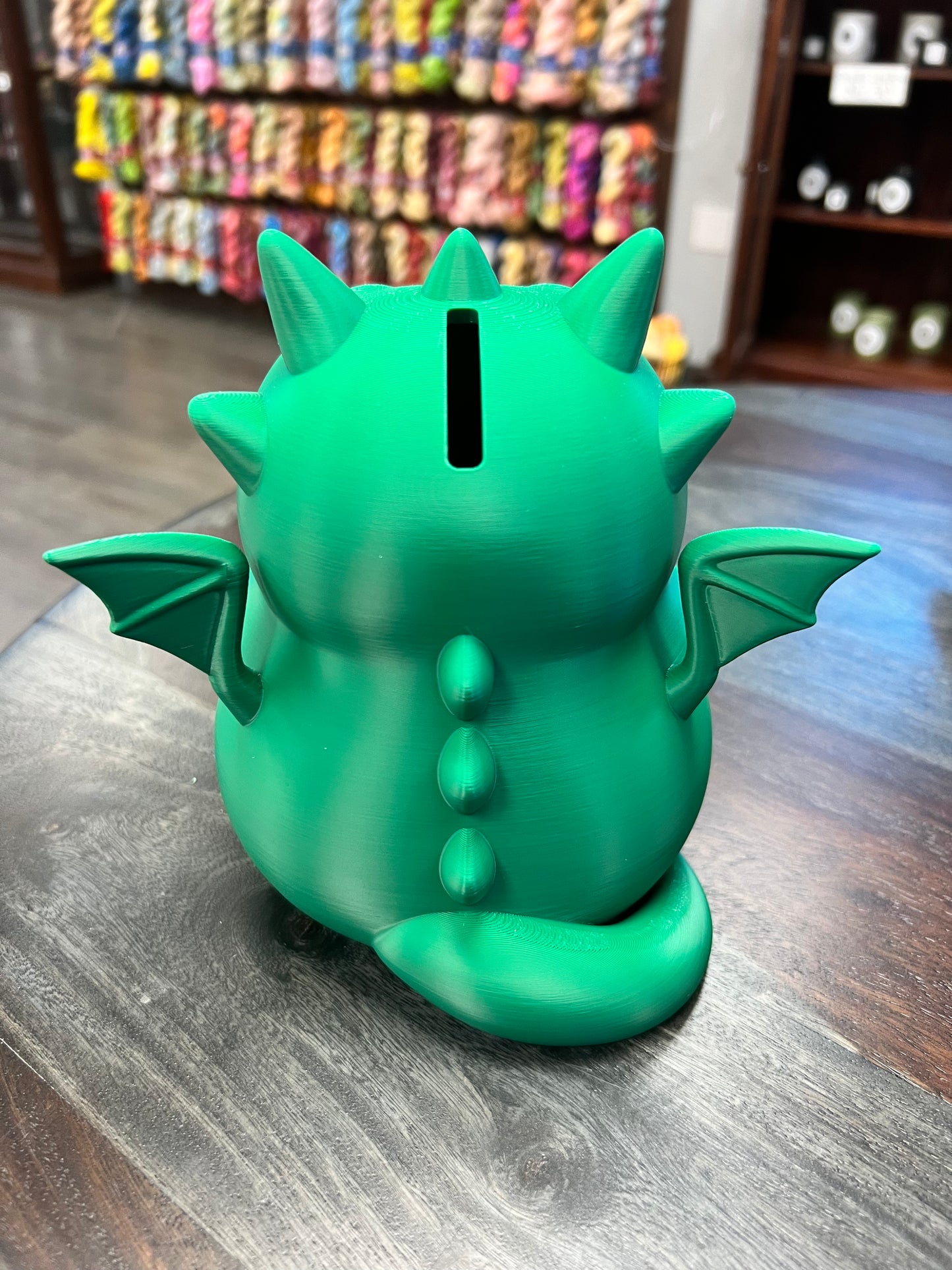 3-D Printed Chunky Dragon Coin Bank